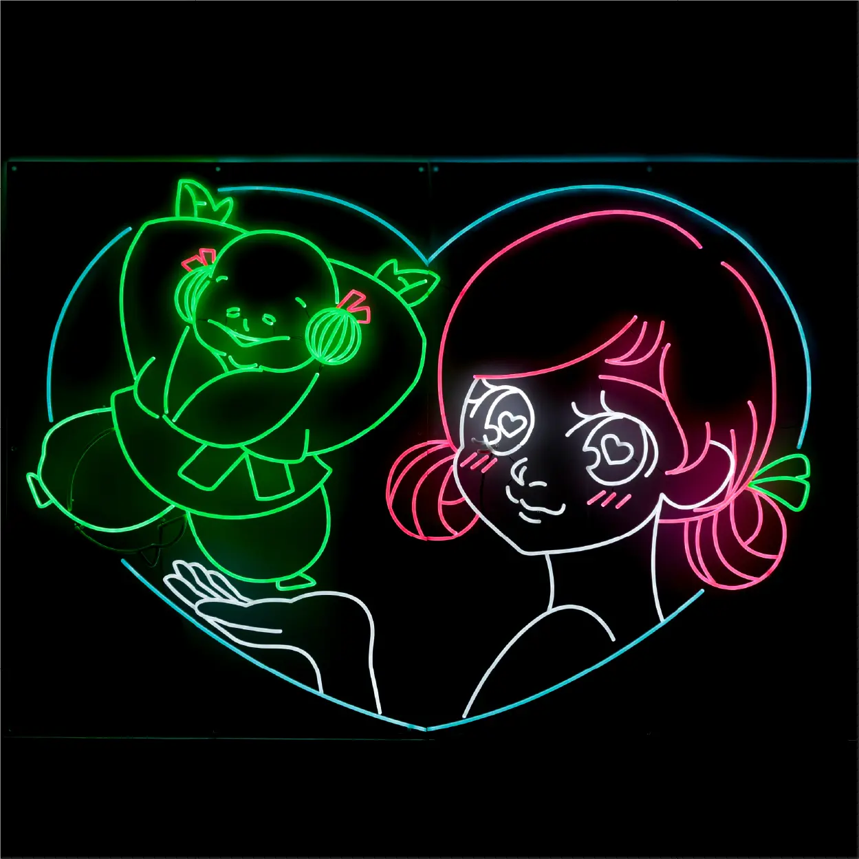 KAWAII Neon 2025 GNE collaboration Ver.